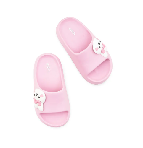 Girls Pink Flip Flops