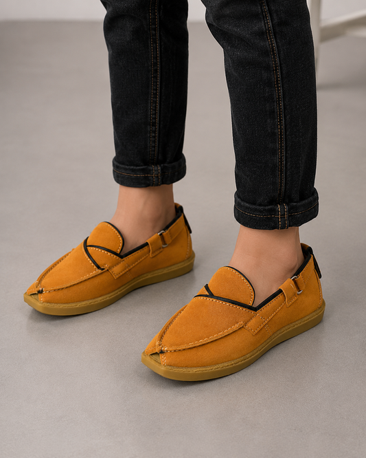 Boys Mustard Peshawari Chappal