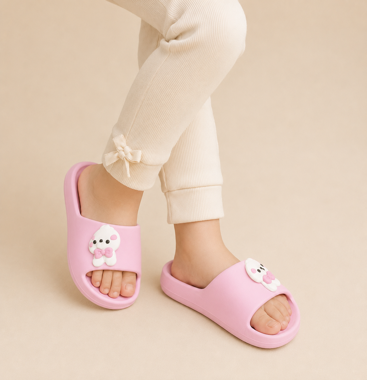 Girls Pink Flip Flops