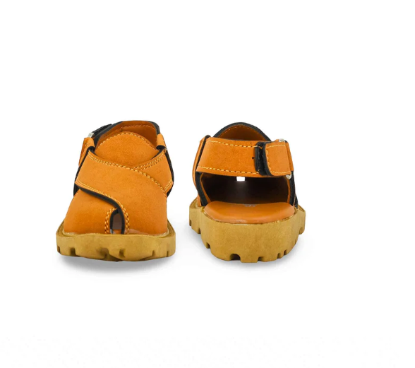 Boys Mustard Peshawari Chappal